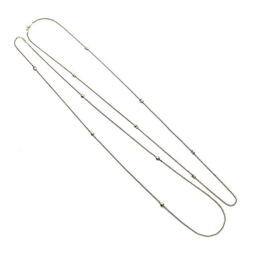 Collana 'body' multiuso in pirite SOLIS | CL BODYPIR